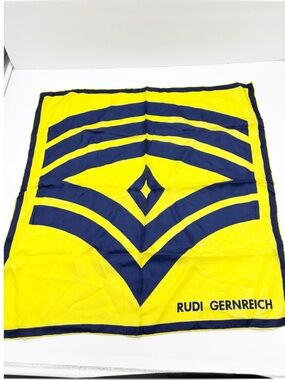 Rudi Gernreich Silk Square Scarf